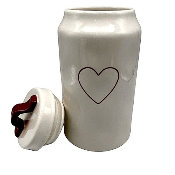 Rae Dunn Valentines Medium Heart Canister - Picture 8 of 10